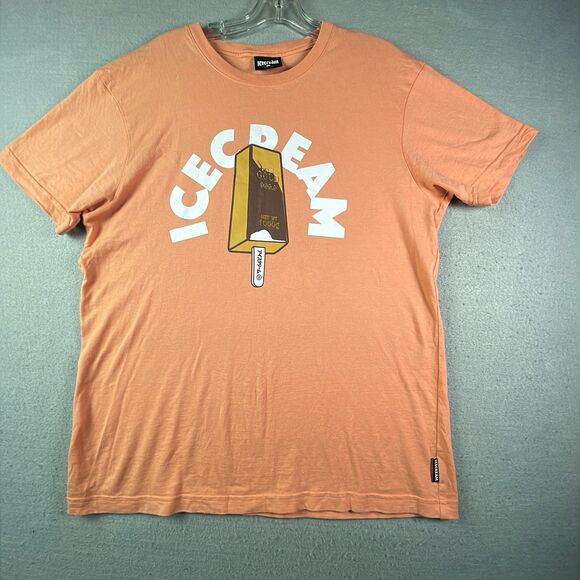 Billionaire Boys Club BBC ICE CREAM T-Shirt Men's Large Solid Gold Bar - Picture 1 of 9